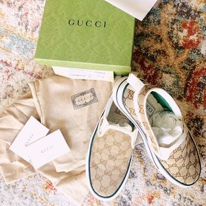 Gucci Women’s Tennis 1977 Slip-on Sneaker